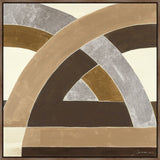Intersecting Arcs I on Canvas