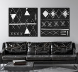 Ethnic Motif I on Canvas