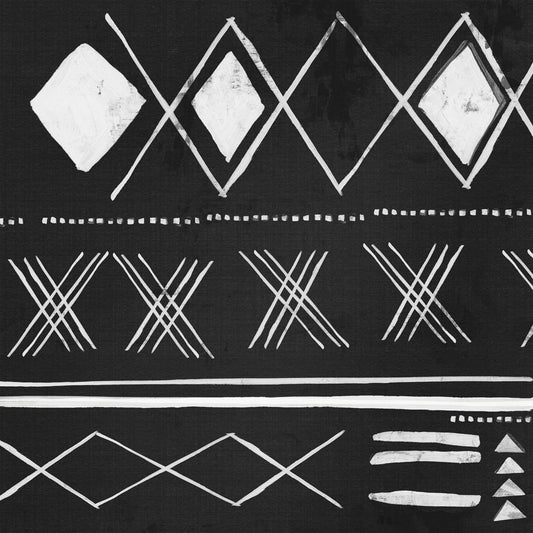 Ethnic Motif II Boxed Canvas