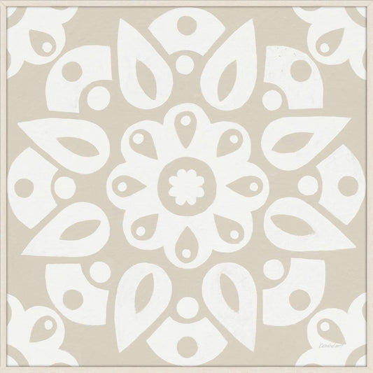 Edge of Light Tile IV on Canvas