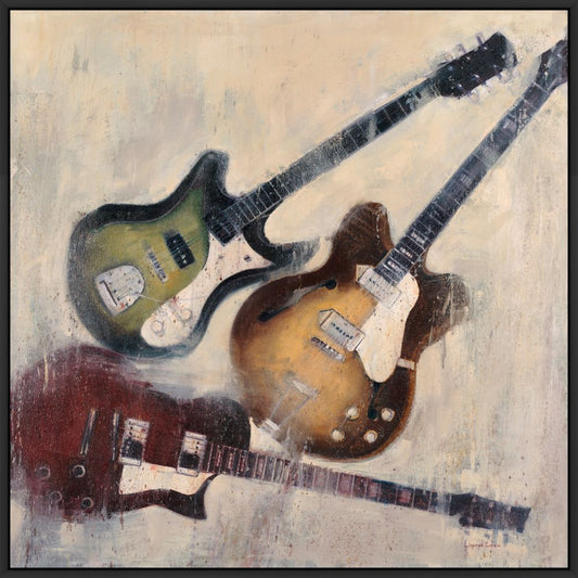 Guitar I on Canvas