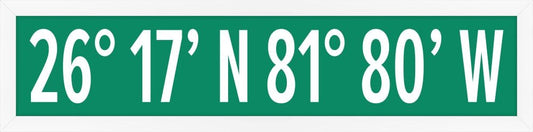 Naples Coordinates  in Mint