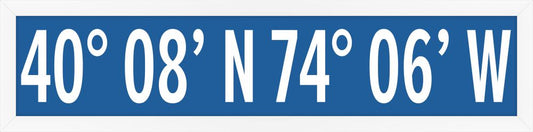 Point Pleasant  Coordinates in Strong Blue
