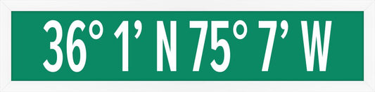 Kitty Hawk Coordinates in Mint