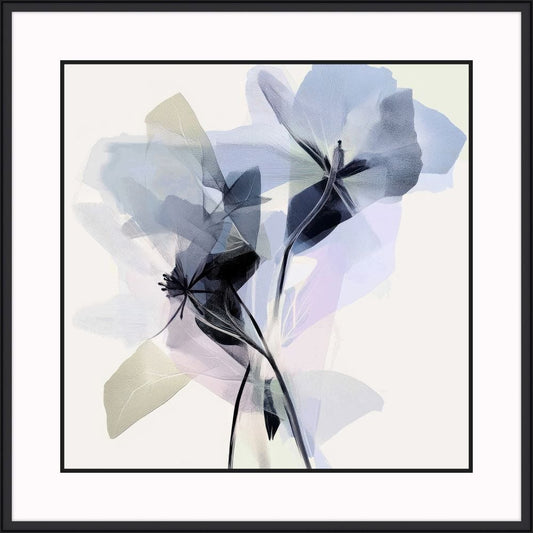Timeless Blue Petals I