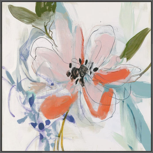 Pure Petals II Grande on Canvas