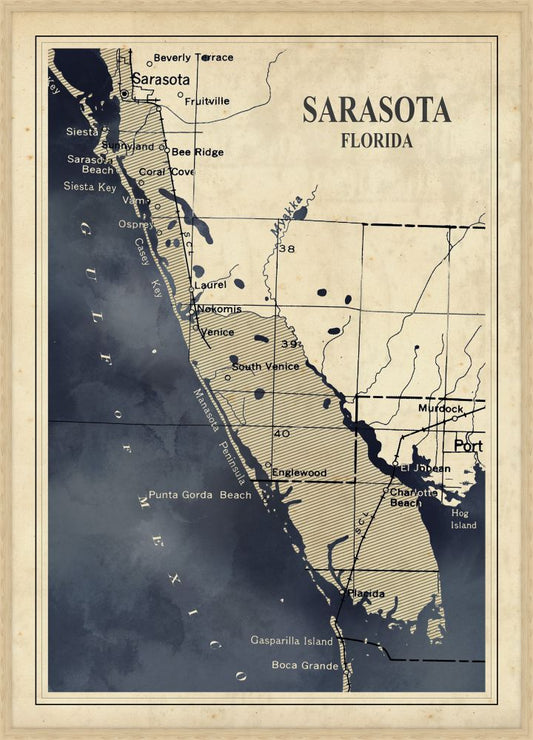 Sarasota in Dark Navy