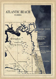 Atlantic Beach in Dark Navy