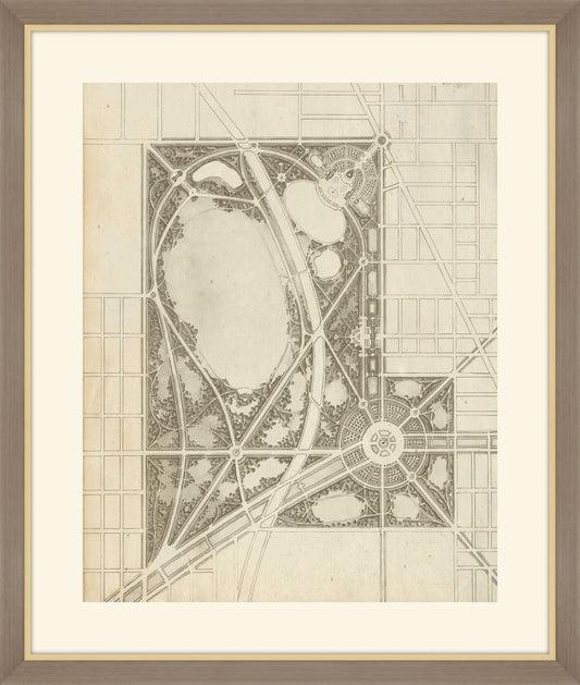 Plan of Chicago, Proposed Park , 1909