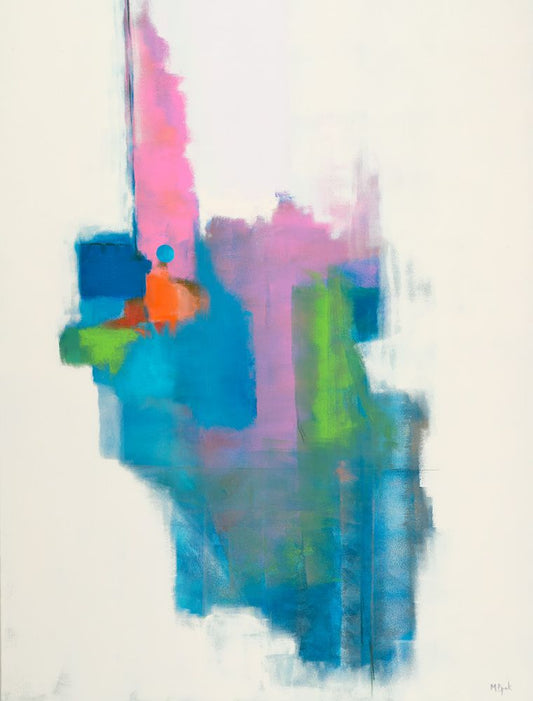 Abstract 1093 Boxed Canvas