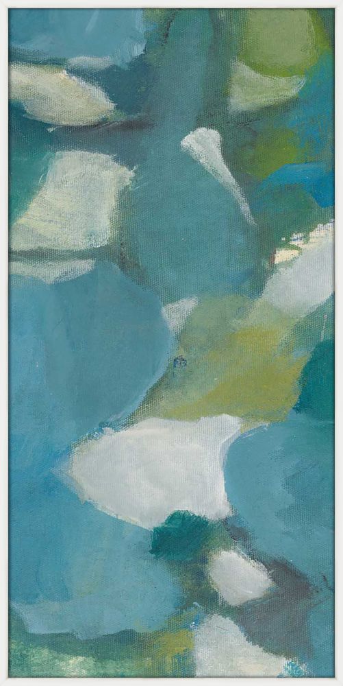 Organic Blue I on Canvas