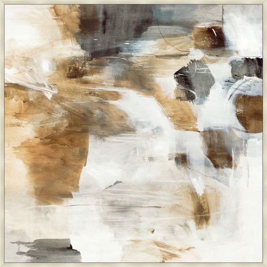 Brown and Gray on Canvas