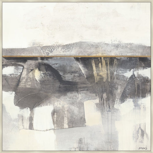 Gold Line I on Canvas