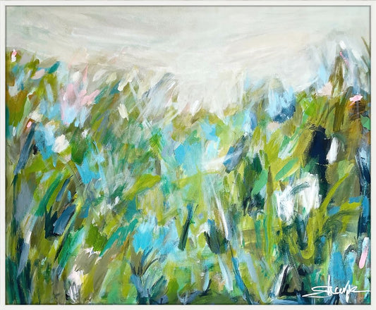 Afternoon Picnic on Canvas