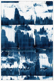 Blue Straights II on Canvas