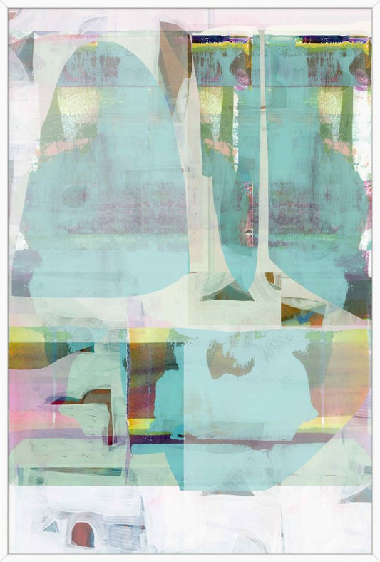 Electric Love I on Canvas