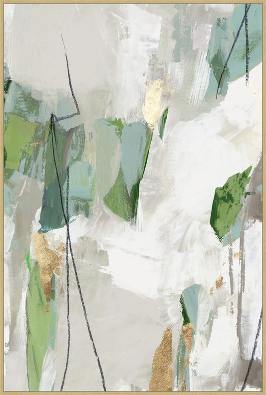 Enchanted Emerald I on Canvas