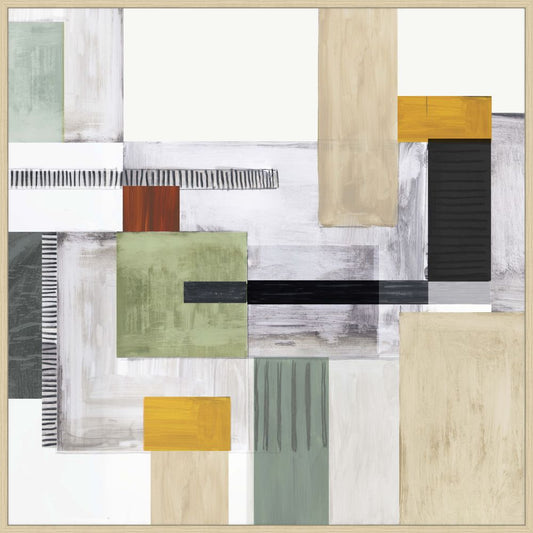 Playful Blocks on Canvas