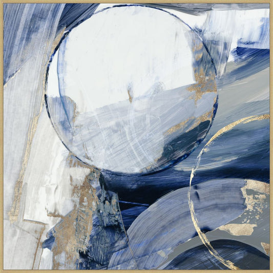 Blue Halo I on Canvas