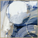 Blue Halo I on Canvas