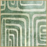 Whimsical Green II Canvas