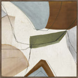 Shape Abstract I on Canvas