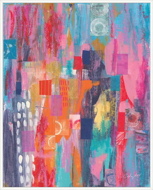 Confetti II on Canvas