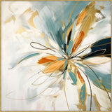 Blossom Abstract Dance II on Canvas