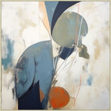 Teal Abstractions II Grande on Canvas