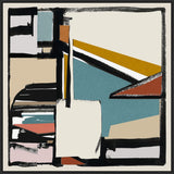 Neutral - Black and Tan I  on Canvas