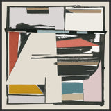 Neutral - Black and Tan II  on Canvas