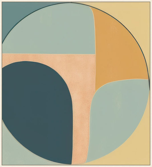 Shapes in Concert III on Canvas