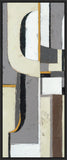 Gray Brown Black Panel  I on Canvas