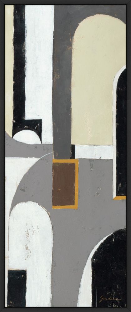 Gray Brown Black Panel III