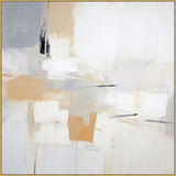 Yellow Abstract Visionaries I on Canvas