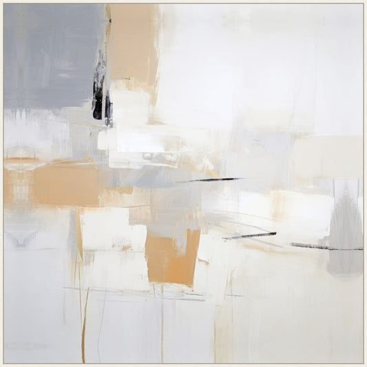 Yellow  Abstract Visionaries I  Grande on Canvas