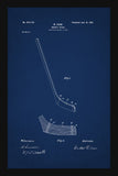 Hockey Stick Patent - Blue