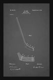 Hockey Stick Patent - Grey