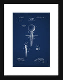 Golf Tee Patent - Blue Small