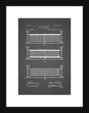 Tennis Net Patent - Grey Small