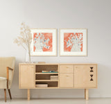 Terracotta Flowers I