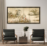 Flowers of the Four Seasons, Mid-1600s - Kitagawa Sosetsu