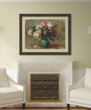 Roses in a Vase, Pierre-Auguste Renoir, c. 1890