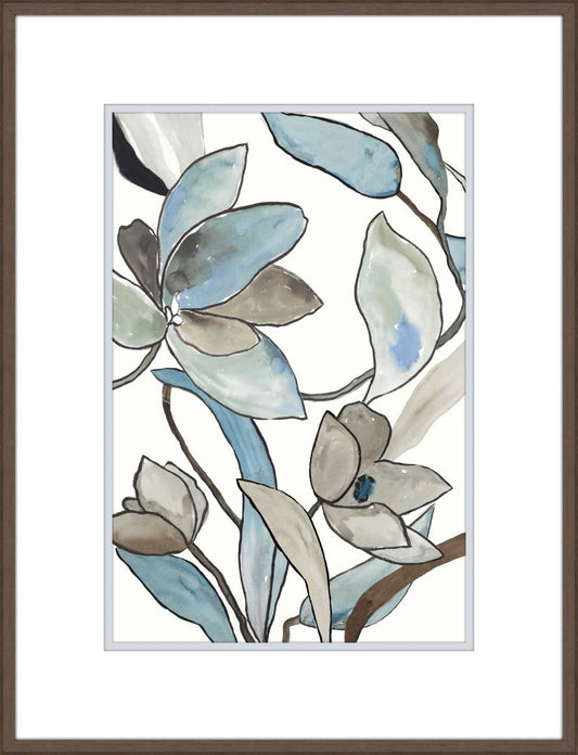 Blooming Blue Florals II