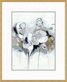 Blue Abstract Florals I