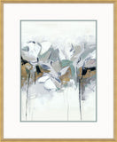 Blue Abstract Florals II