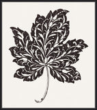 Exotic Black Leaf I