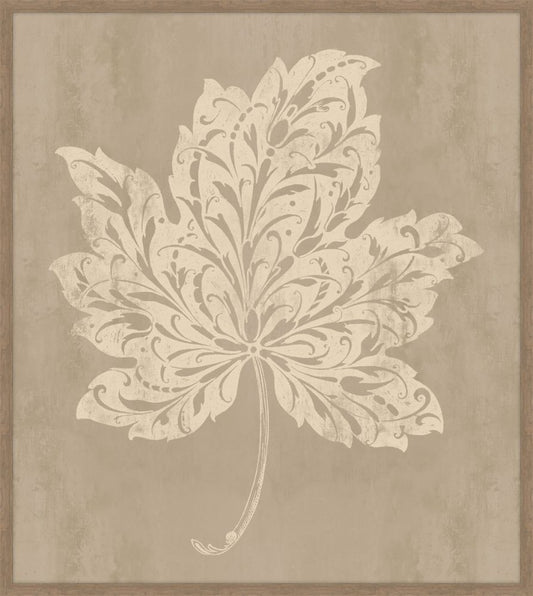 Exotic Carmel Leaf I