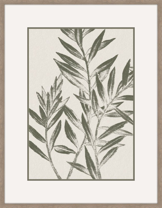 Inky Fern in Forrest Green II