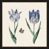 Two Tulips I Cobalt  Blue